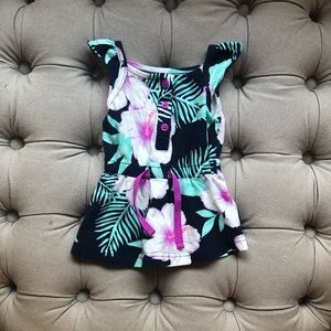 Hawaiian Floral Dress